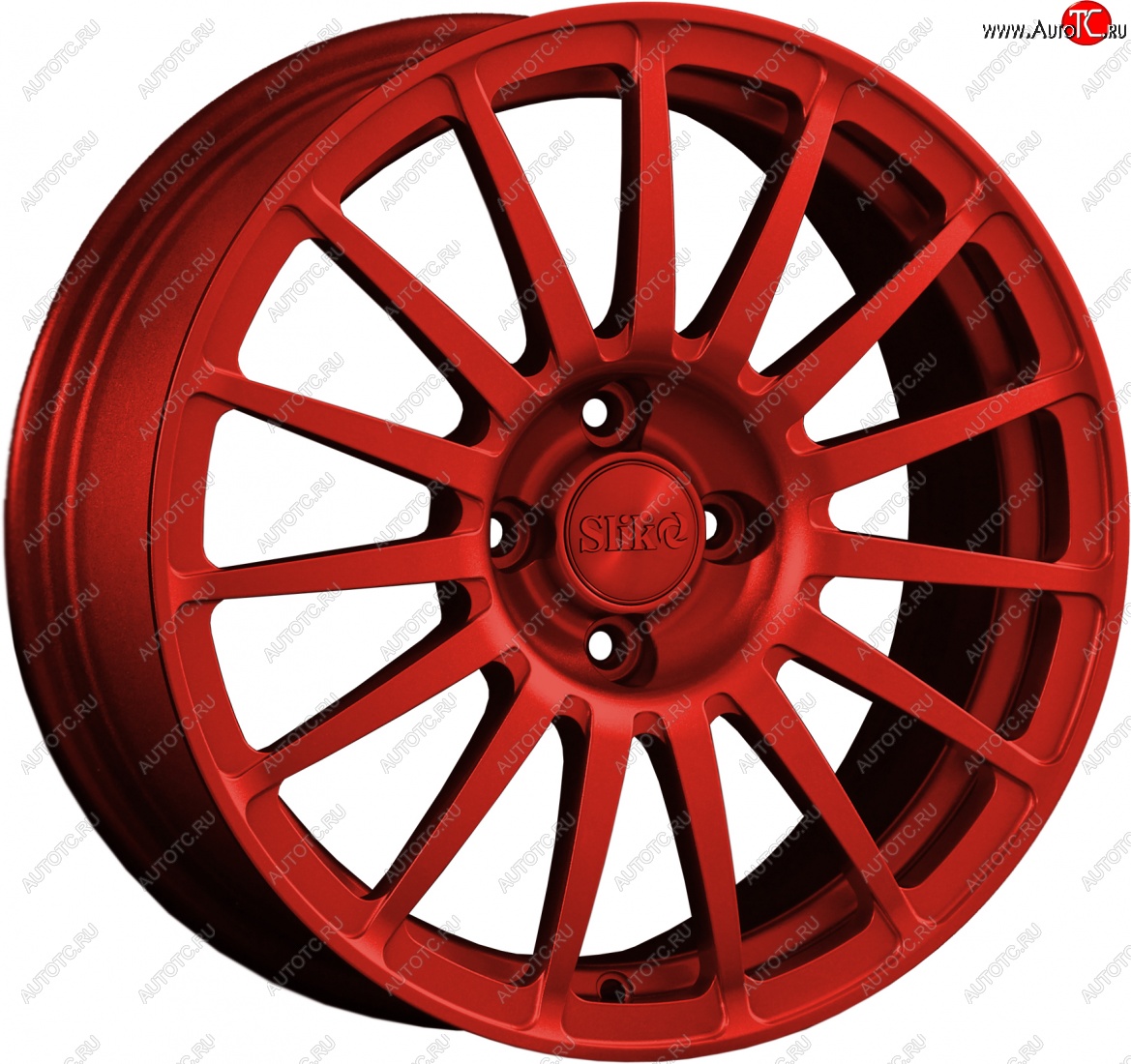 18 999 р. Кованый диск Slik classik R16x6.5 Candy RED красный 6.5x16   (Цвет: Candy RED красный 6.5x16)  с доставкой в г. Чебоксары