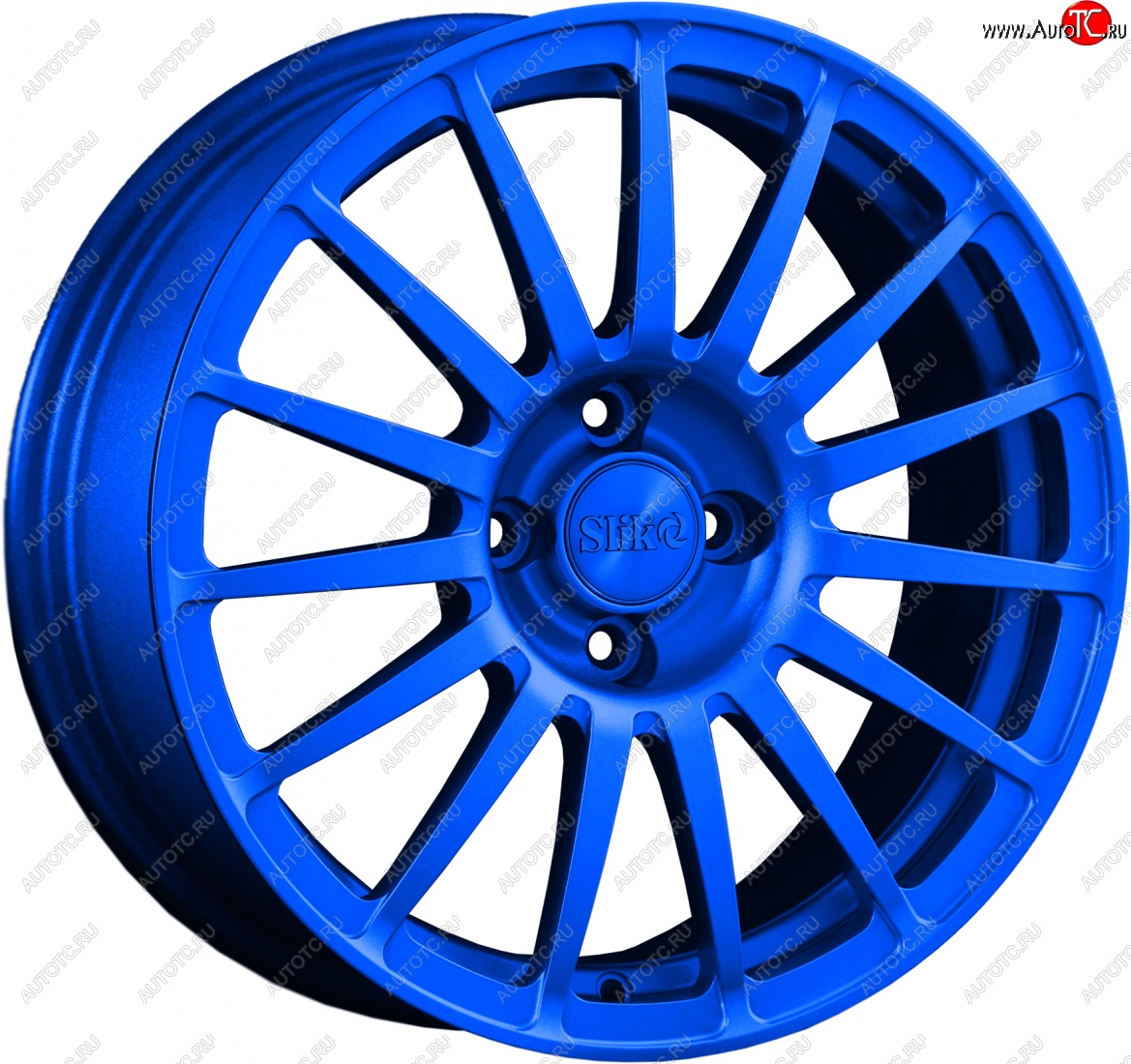 18 999 р. Кованый диск Slik classik R16x6.5 Candy BLUE синий 6.5x16   (Цвет: Candy BLUE синий 6.5x16)  с доставкой в г. Чебоксары