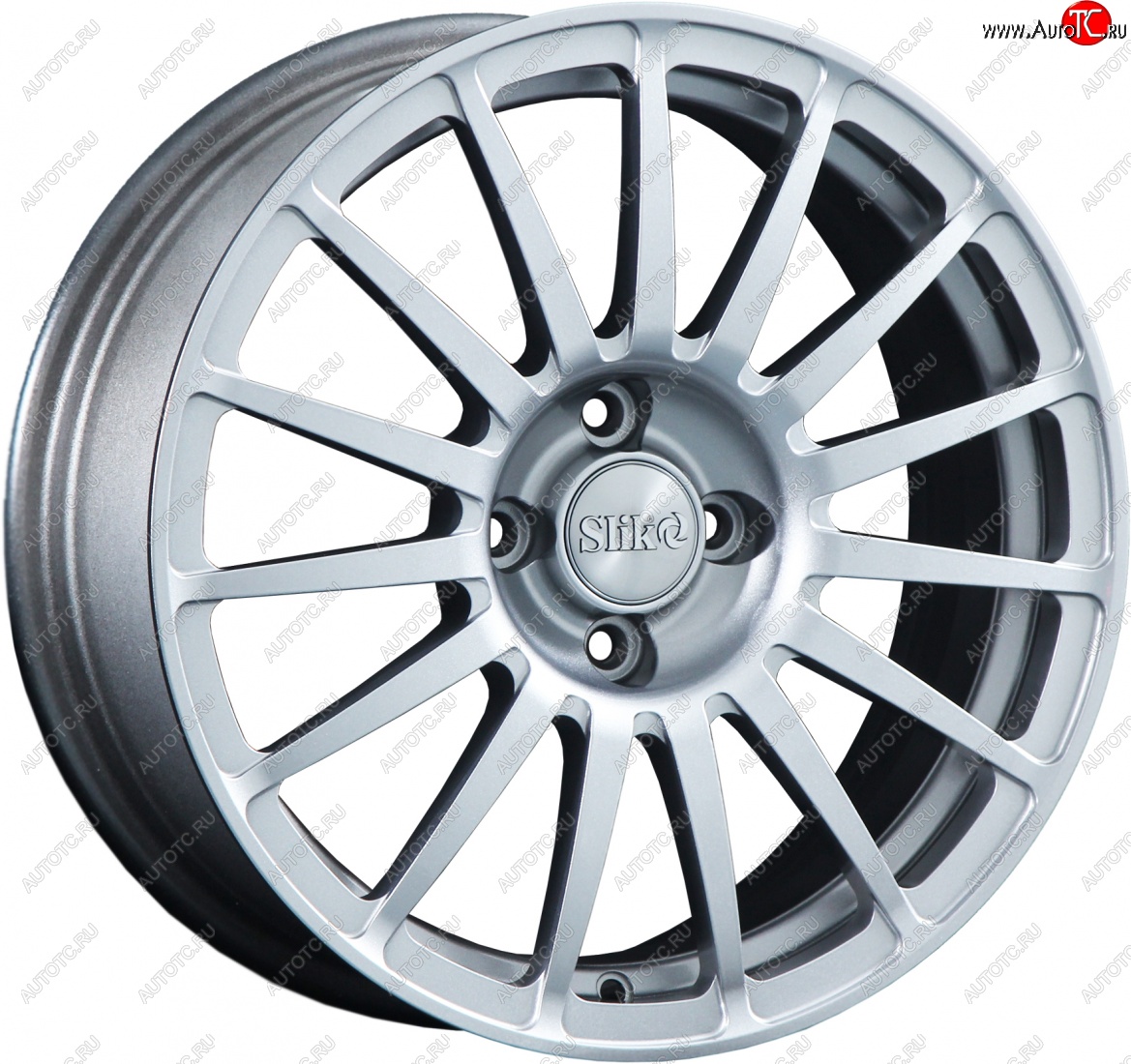 18 999 р. Кованый диск Slik classik R16x6.5 Яркое-блестящее серебро (HPB) 6.5x16   (Цвет: HPB)  с доставкой в г. Чебоксары