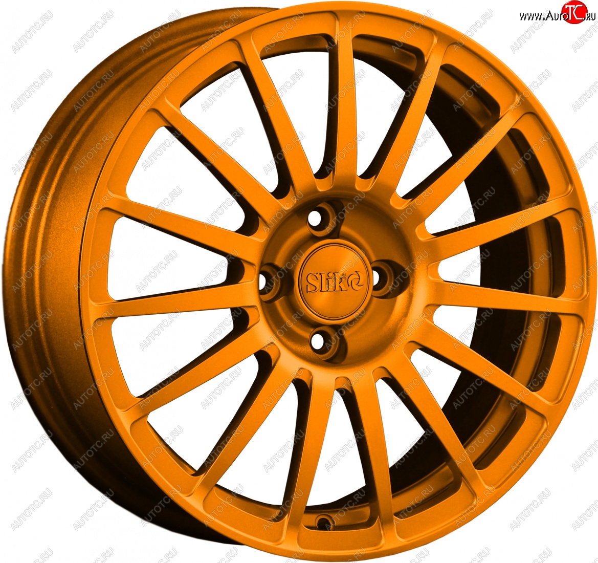 18 999 р. Кованый диск Slik classik R16x6.5 Candy медно-оранжевый матовый 6.5x16   (Цвет: Candy медно-оранжевый матовый 6.5x16)  с доставкой в г. Чебоксары