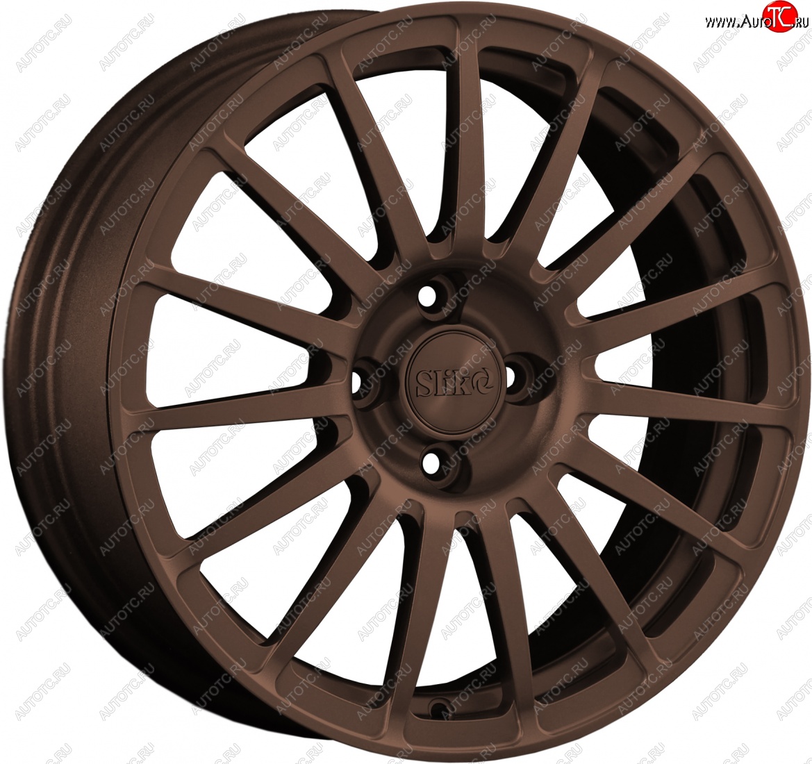 18 999 р. Кованый диск Slik classik R16x6.5 Бронза (BRZ) 6.5x16   (Цвет: BRZ)  с доставкой в г. Чебоксары