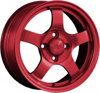 Кованый диск Slik Classik 6x14 (Красный RED) Fiat Punto 188 хэтчбэк 5 дв. рестайлинг (2003-2007) 4x98.0xDIA58.1xET35.0