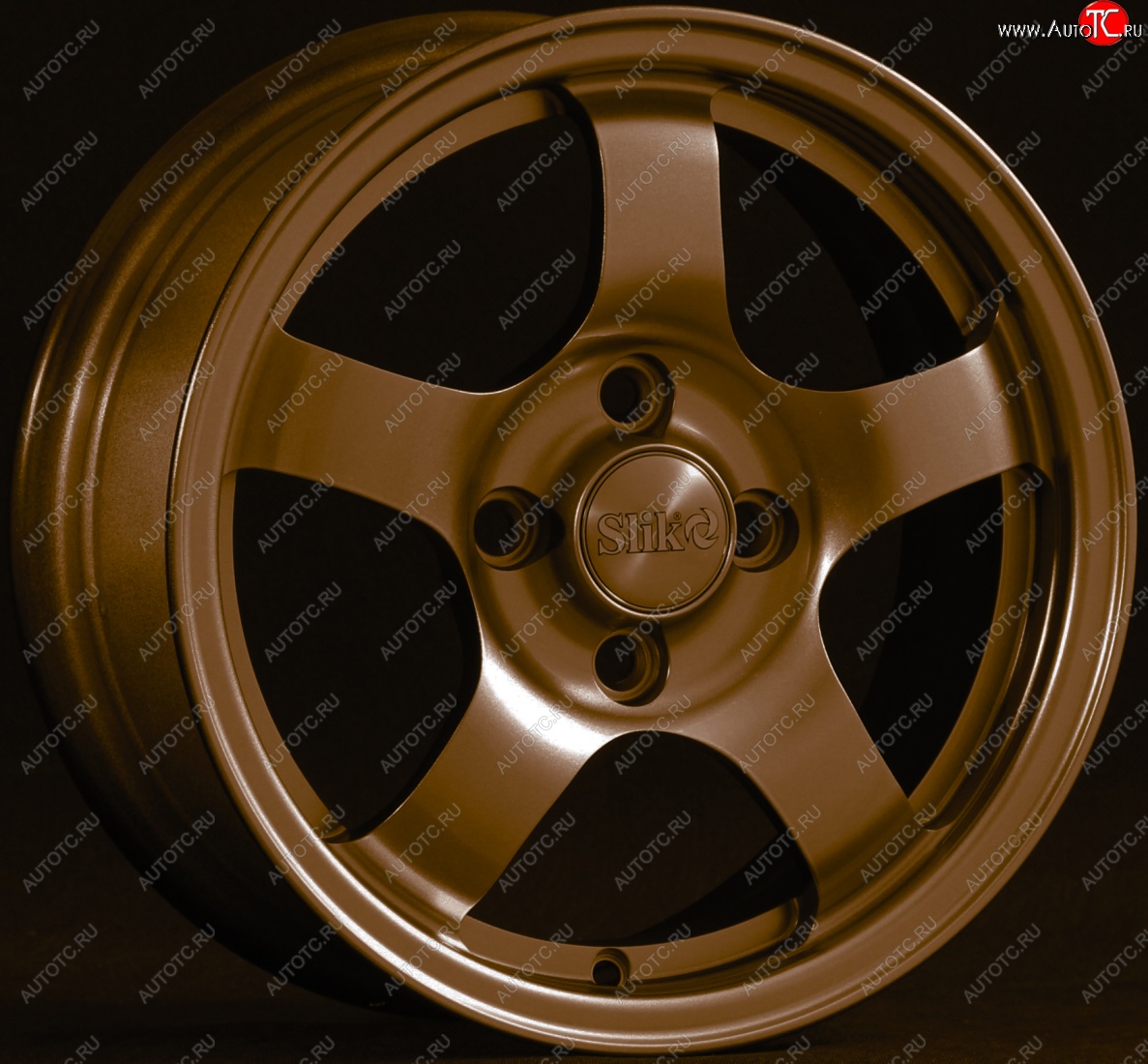 12 799 р. Кованый диск Slik Classik 6x14 (Бронза BRZ)   (Цвет: Бронза BRZ)  с доставкой в г. Чебоксары