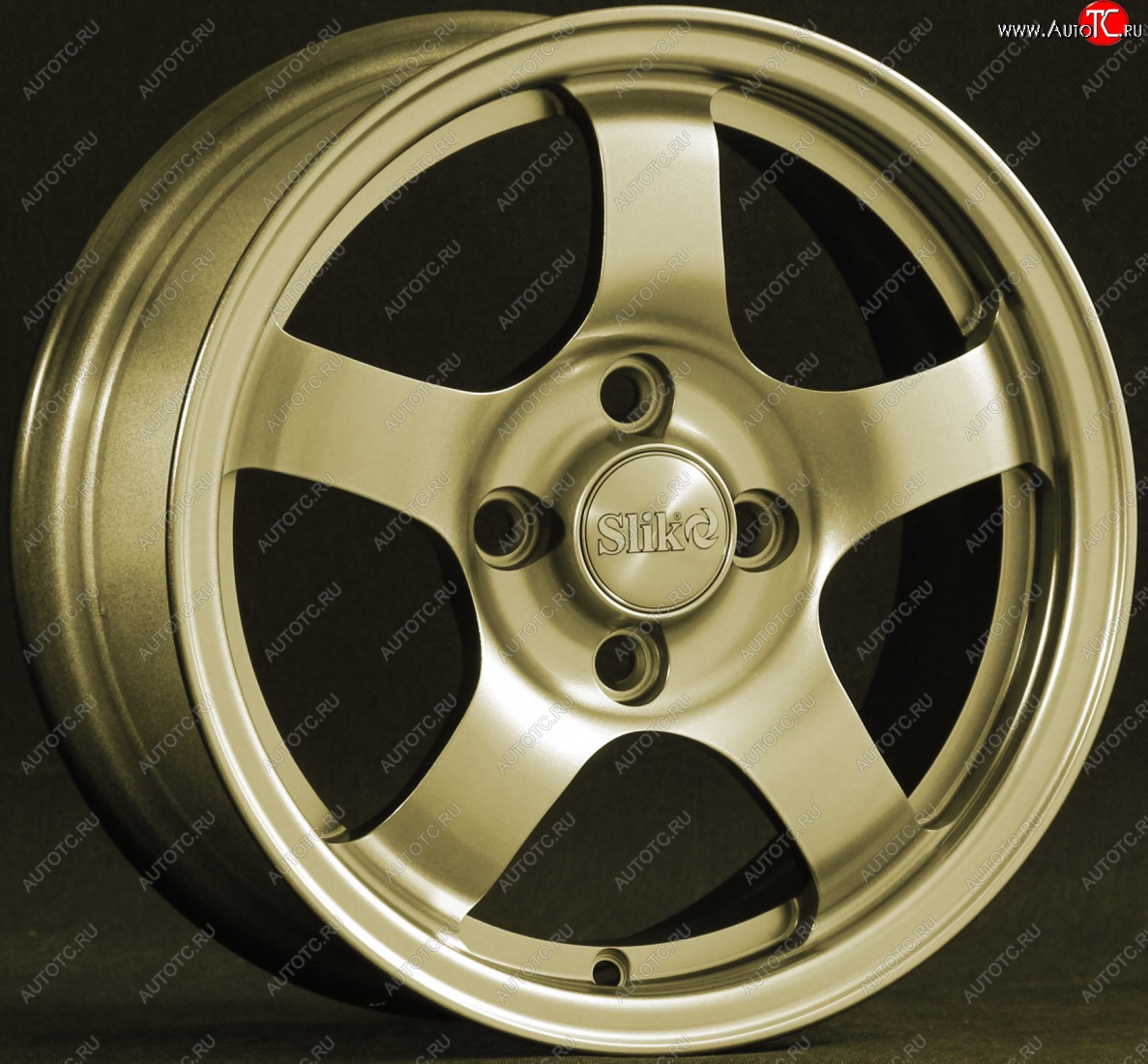12 799 р. Кованый диск Slik Classik 6x14 (Золотой G)   (Цвет: Золотой G)  с доставкой в г. Чебоксары