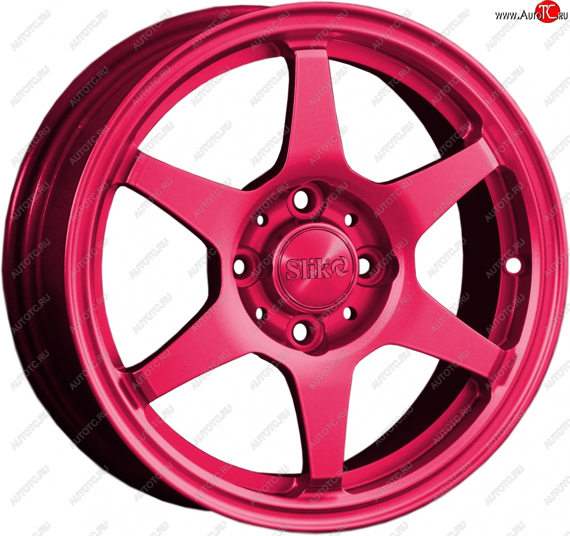 12 799 р. Кованый диск Slik Classik 6x14 (Candy рубиновый)   (Цвет: Candy рубиновый)  с доставкой в г. Чебоксары