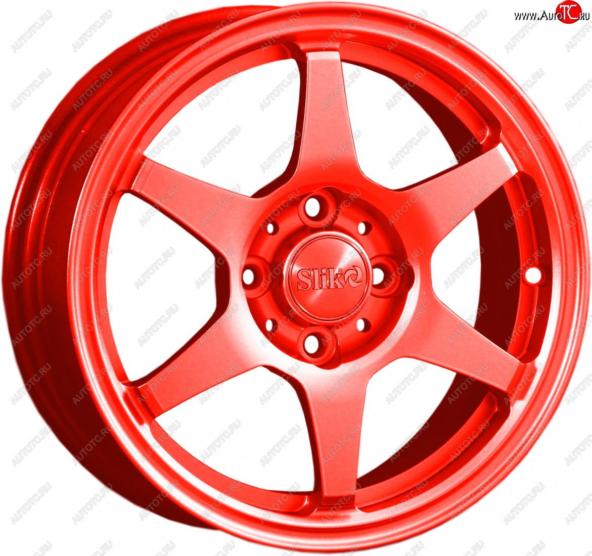 12 799 р. Кованый диск Slik Classik 6x14 (RAL 3026 ярко алый)   (Цвет: RAL 3026 ярко алый)  с доставкой в г. Чебоксары