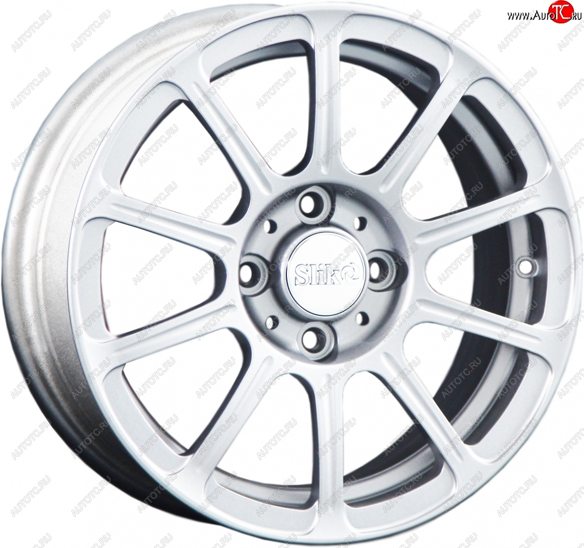 5 999 р. Кованый диск Slik Classik 6x14 (Белый)   (Цвет: Белый)  с доставкой в г. Чебоксары