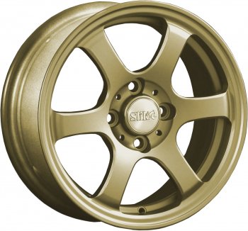 Кованый диск Slik Classik 6x14 (Металлик золотой) Fiat Punto 188 хэтчбэк 5 дв. рестайлинг (2003-2007) 4x98.0xDIA58.1xET35.0