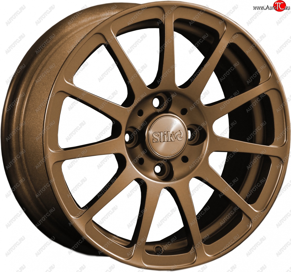 12 799 р. Кованый диск Slik Classik 6x14 (Металлик: коньячная бронза матовый MBRZCGN)   (Цвет: Металлик: коньячная бронза матовый MBRZCGN)  с доставкой в г. Чебоксары