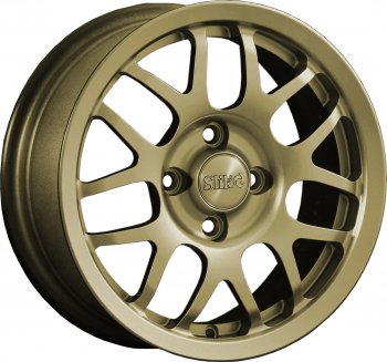Кованый диск Slik Classik 6x14 (Металлик золотой) Fiat Punto 188 хэтчбэк 5 дв. рестайлинг (2003-2007) 4x98.0xDIA58.1xET35.0