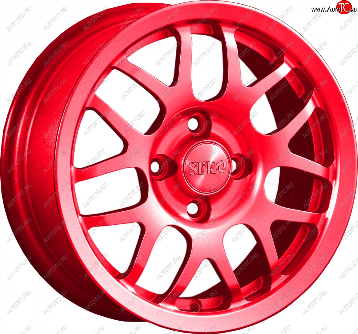 12 799 р. Кованый диск Slik Classik 6x14 (RAL 3026 ярко-алый)   (Цвет: RAL 3026 ярко-алый)  с доставкой в г. Чебоксары