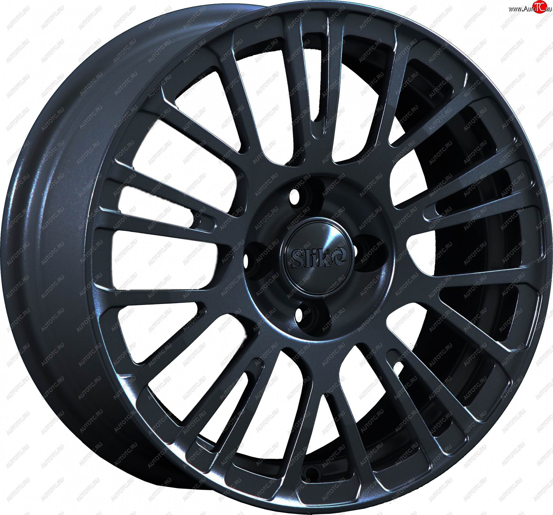 11 899 р. Кованый диск Slik Classik 6.5x15 (Черный глянцевый)   (Цвет: Черный глянцевый)  с доставкой в г. Чебоксары