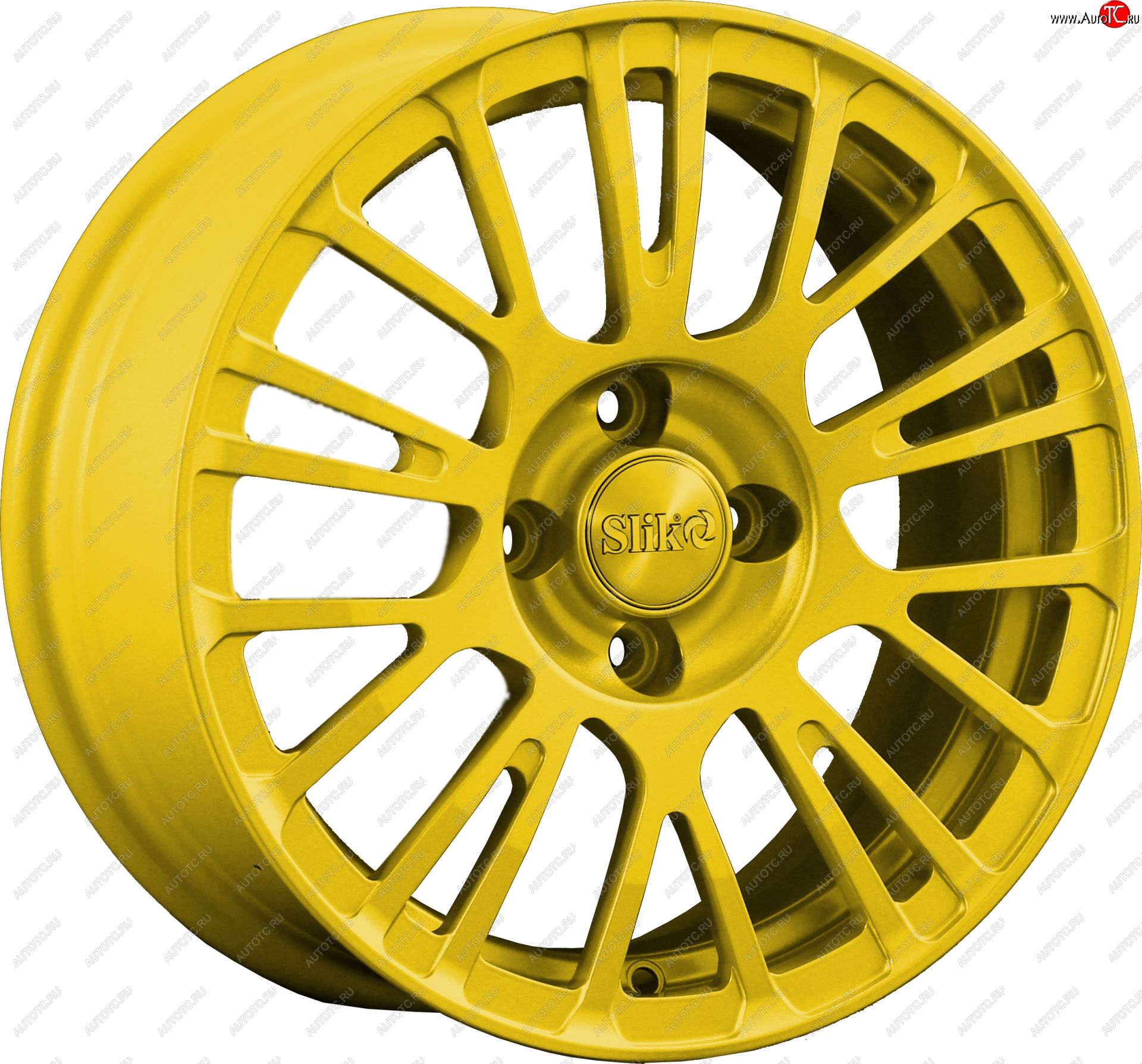 11 899 р. Кованый диск Slik Classik 6.5x15 (Ярко-желтый RAL 1021)   (Цвет: Ярко-желтый RAL 1021)  с доставкой в г. Чебоксары