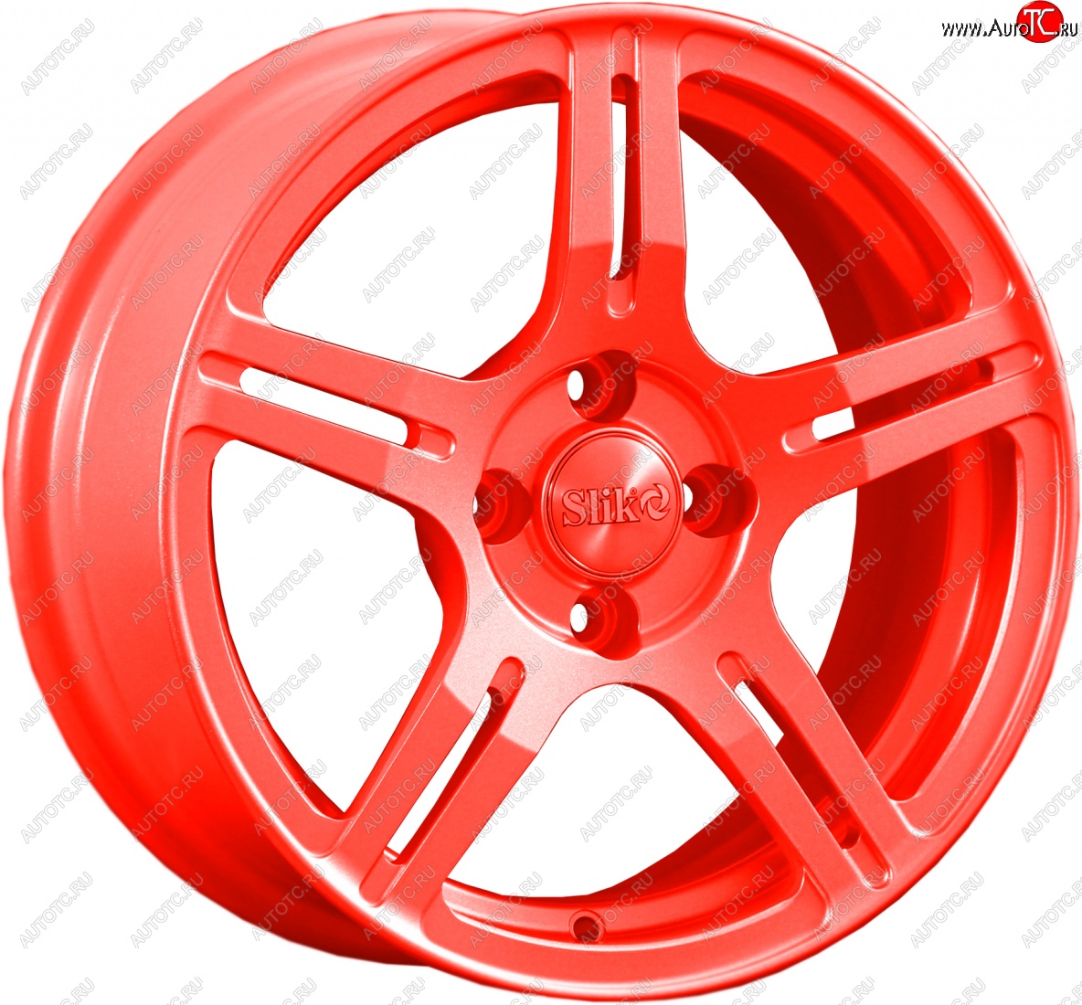 15 249 р. Кованый диск Slik Classik 6.5x15 (Candy алый)   (Цвет: Candy алый)  с доставкой в г. Чебоксары