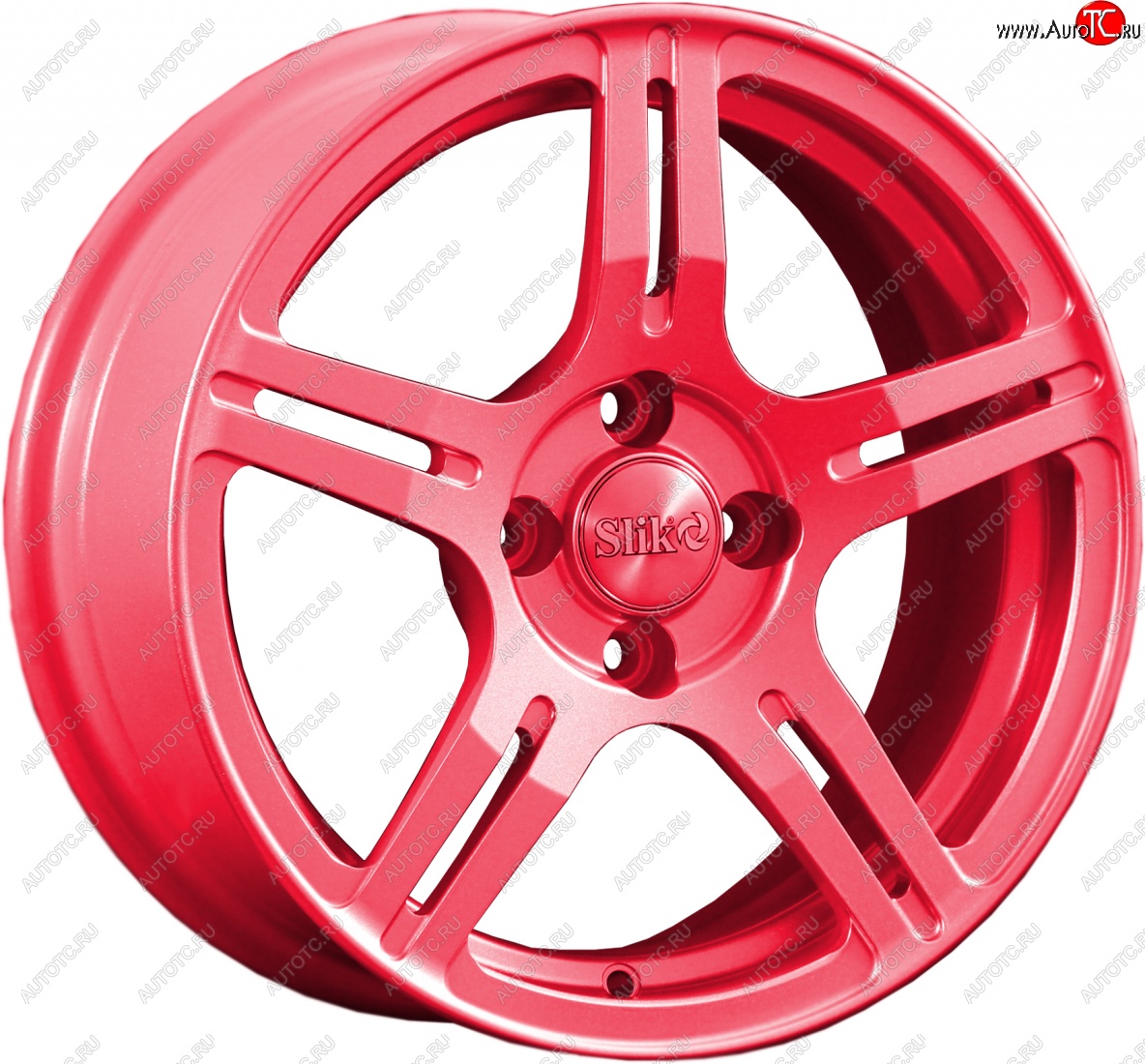 15 249 р. Кованый диск Slik Classik 6.5x15 (Candy рубиновый)   (Цвет: Candy рубиновый)  с доставкой в г. Чебоксары