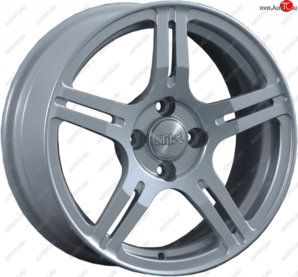 15 249 р. Кованый диск Slik Classik 6.5x15 (Серебристый тёмный)   (Цвет: Серебристый тёмный)  с доставкой в г. Чебоксары