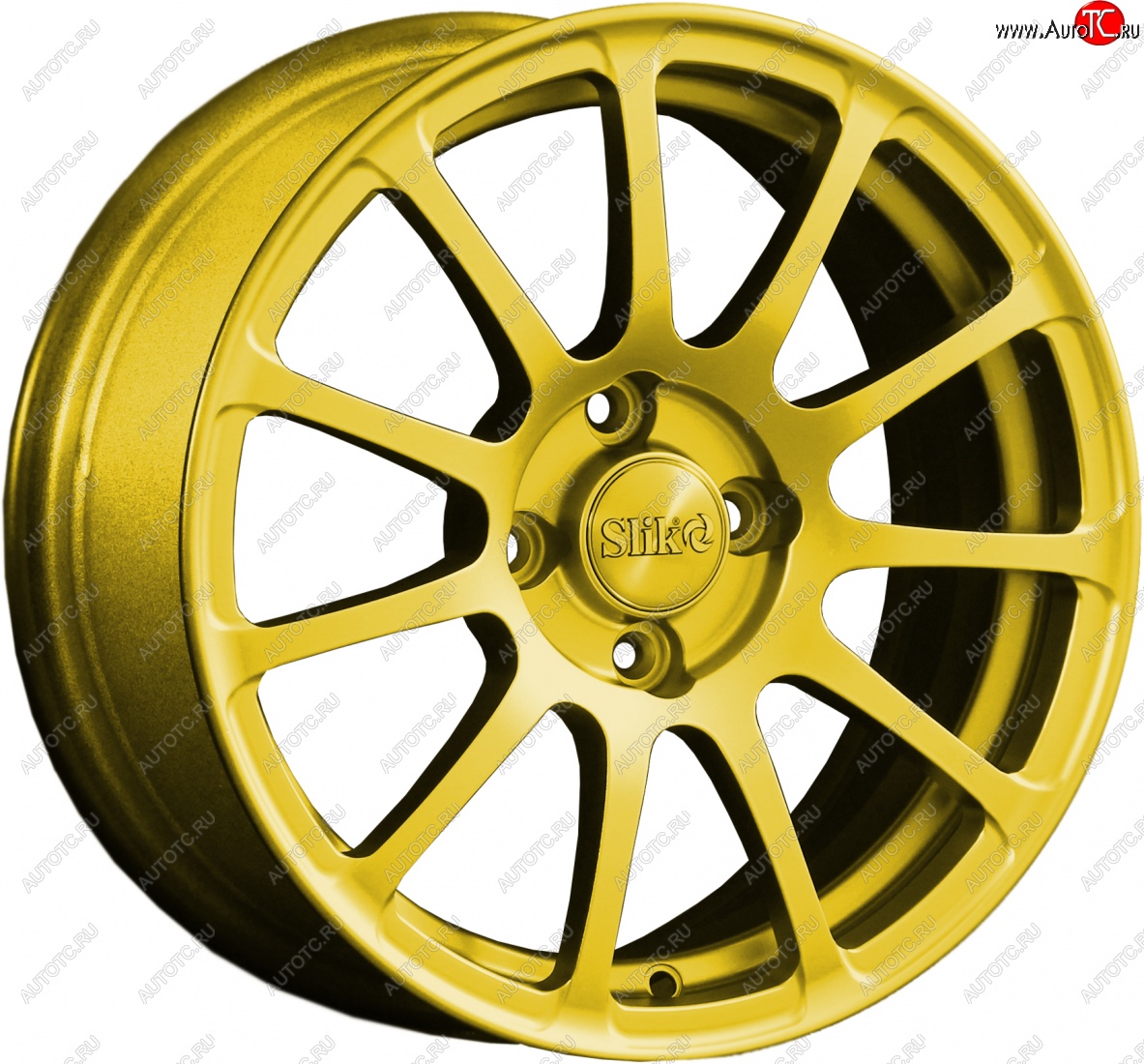 15 599 р. Кованый диск Slik Classik 6.5x15 (Ярко-желтый RAL 1021)   (Цвет: Ярко-желтый RAL 1021)  с доставкой в г. Чебоксары