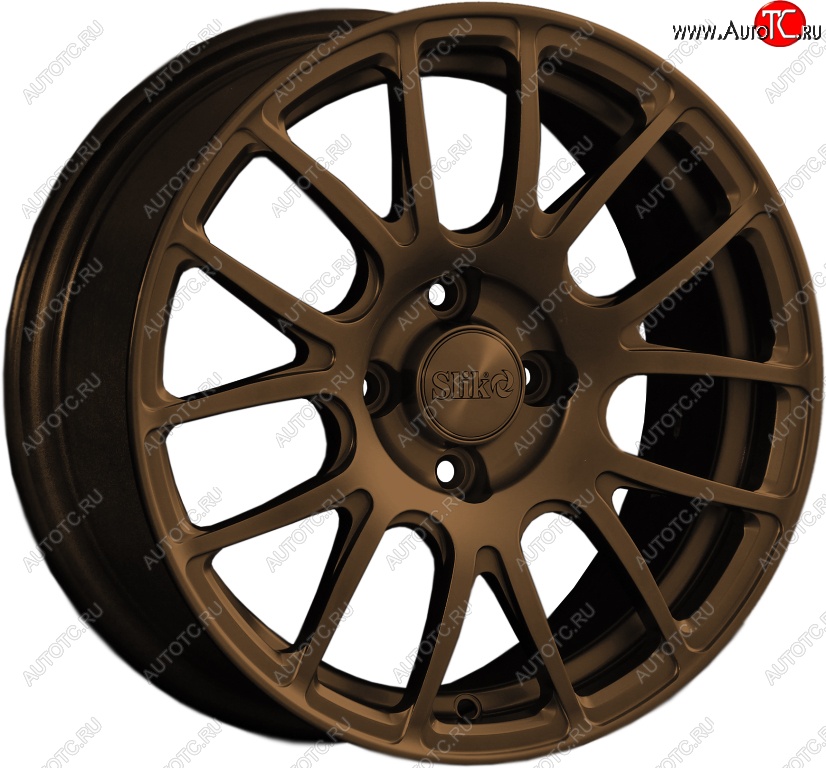 15 249 р. Кованый диск Slik Classik 6.5x15 (Металлик коньячная бронза. Матовый)   (Цвет: Металлик коньячная бронза. Матовый)  с доставкой в г. Чебоксары