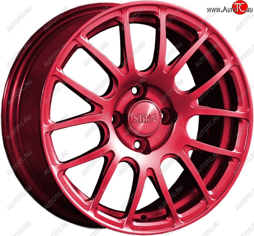 15 249 р. Кованый диск Slik Classik 6.5x15 (Candy рубиновый)   (Цвет: Candy рубиновый)  с доставкой в г. Чебоксары