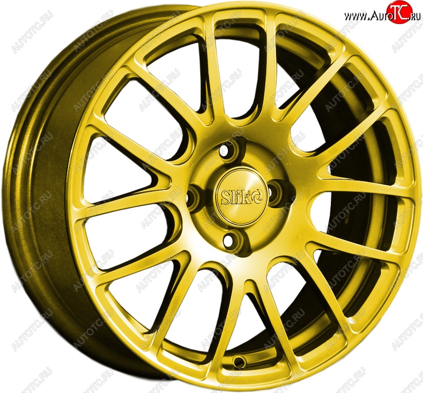 15 249 р. Кованый диск Slik Classik 6.5x15 (Ярко-желтый RAL 1021)   (Цвет: Ярко-желтый RAL 1021)  с доставкой в г. Чебоксары
