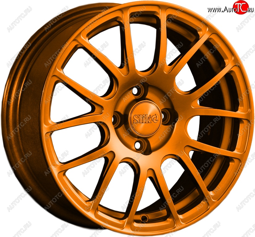 15 249 р. Кованый диск Slik Classik 6.5x15 (Candy медно-оранжевый матовый)   (Цвет: Candy медно-оранжевый матовый)  с доставкой в г. Чебоксары