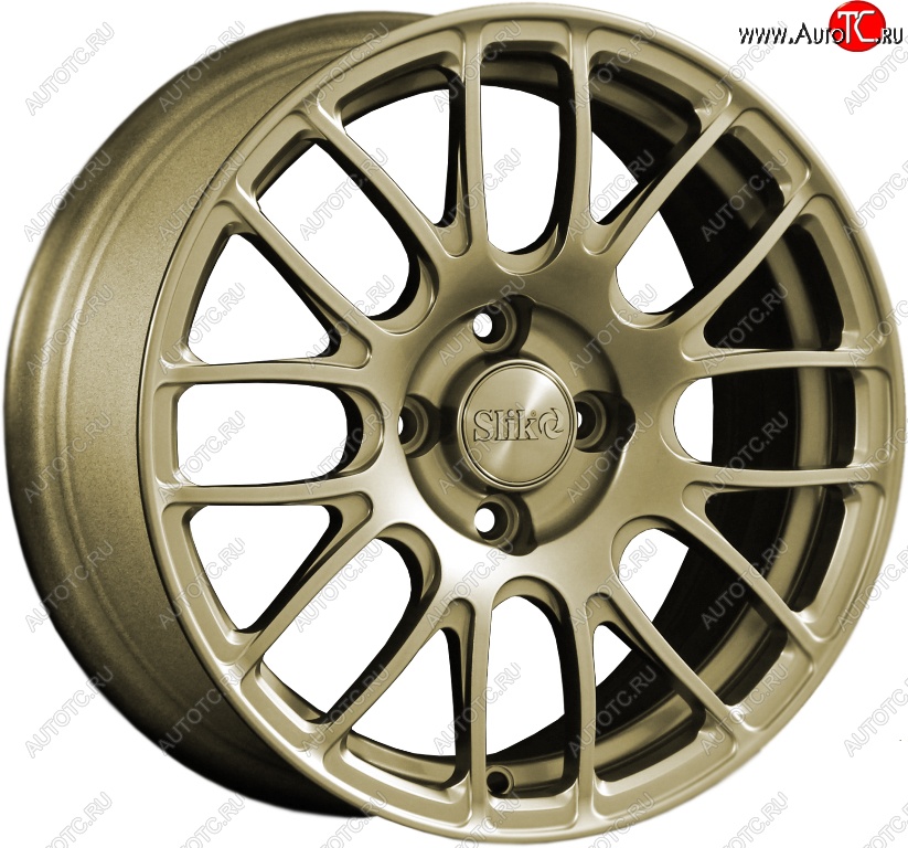 11 899 р. Кованый диск Slik Classik 6.5x15 (Металлик золотой)   (Цвет: Металлик золотой)  с доставкой в г. Чебоксары