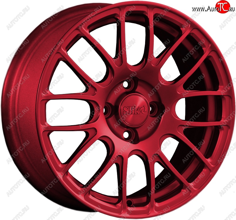 11 899 р. Кованый диск Slik Classik 6.5x15 (Candy красный)   (Цвет: Candy красный)  с доставкой в г. Чебоксары