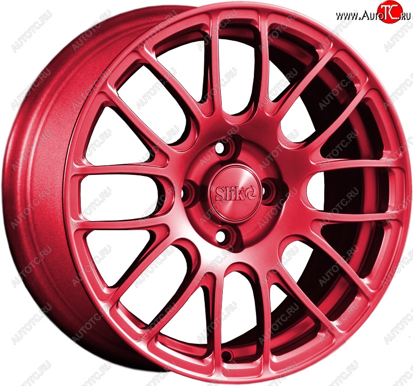 11 899 р. Кованый диск Slik Classik 6.5x15 (Candy рубиновый)   (Цвет: Candy рубиновый)  с доставкой в г. Чебоксары