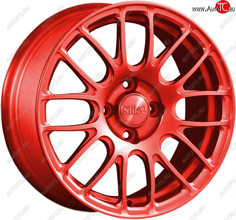 11 899 р. Кованый диск Slik Classik 6.5x15 (RAL 3026 ярко-алый)   (Цвет: RAL 3026 ярко-алый)  с доставкой в г. Чебоксары