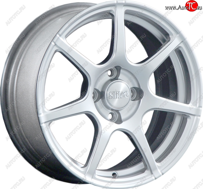 15 249 р. Кованый диск Slik Classik 6.5x15 (Белый)   (Цвет: Белый)  с доставкой в г. Чебоксары