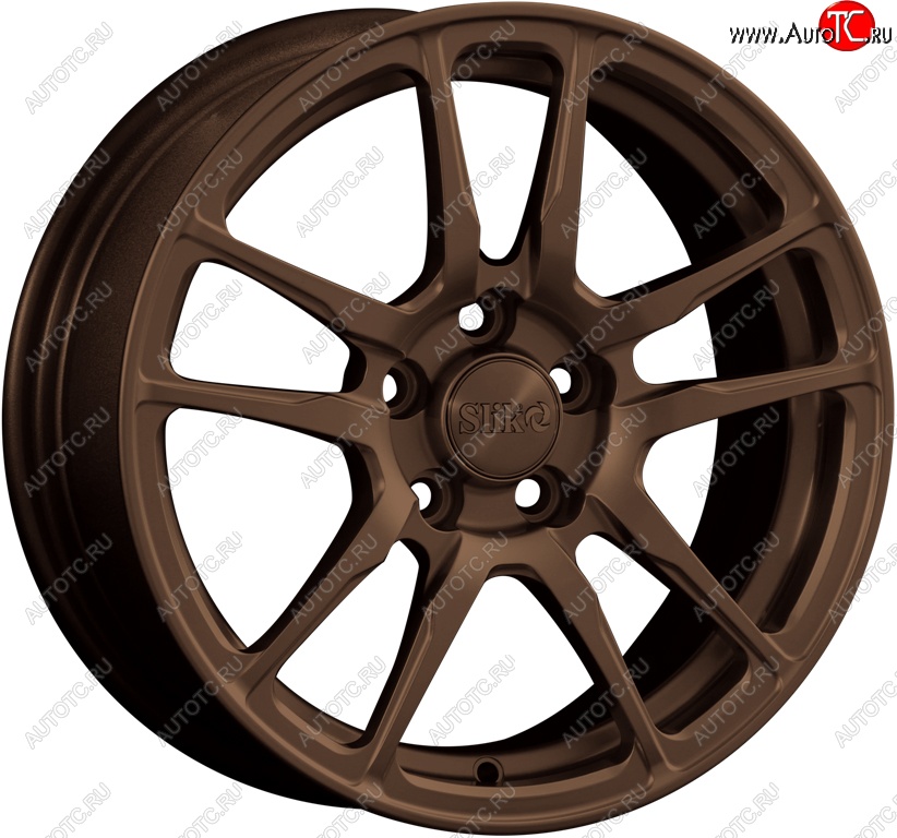 15 249 р. Кованый диск Slik Classik 6.5x15 (Металлик бронза)   (Цвет: Металлик бронза)  с доставкой в г. Чебоксары