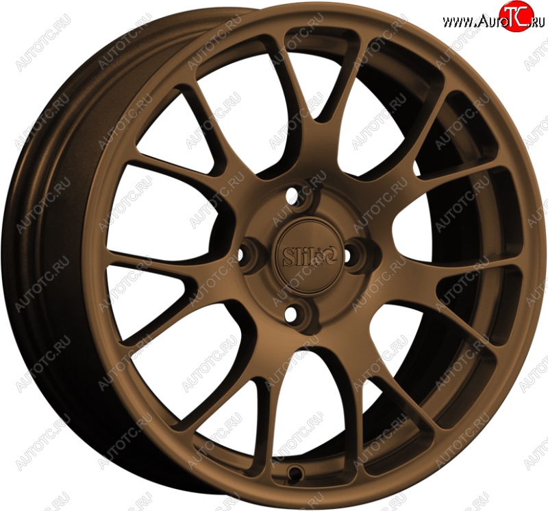 15 249 р. Кованый диск Slik Classik 6.5x15 (Металлик коньячная бронза. Матовый)   (Цвет: Металлик коньячная бронза. Матовый)  с доставкой в г. Чебоксары