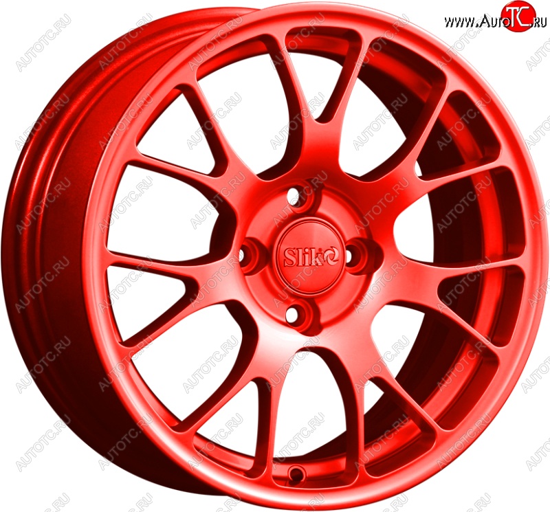 15 249 р. Кованый диск Slik Classik 6.5x15 (Candy алый)   (Цвет: Candy алый)  с доставкой в г. Чебоксары