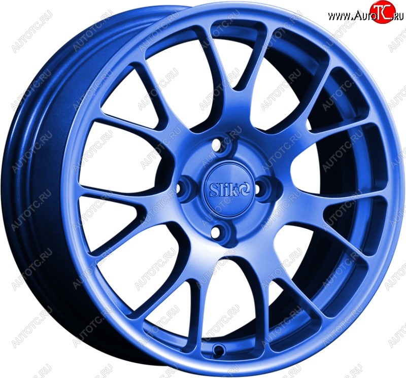 15 249 р. Кованый диск Slik Classik 6.5x15 (Синий)   (Цвет: Синий)  с доставкой в г. Чебоксары