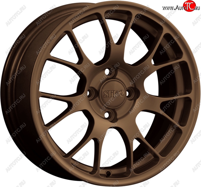 15 249 р. Кованый диск Slik Classik 6.5x15 (Металлик бронза)   (Цвет: Металлик бронза)  с доставкой в г. Чебоксары