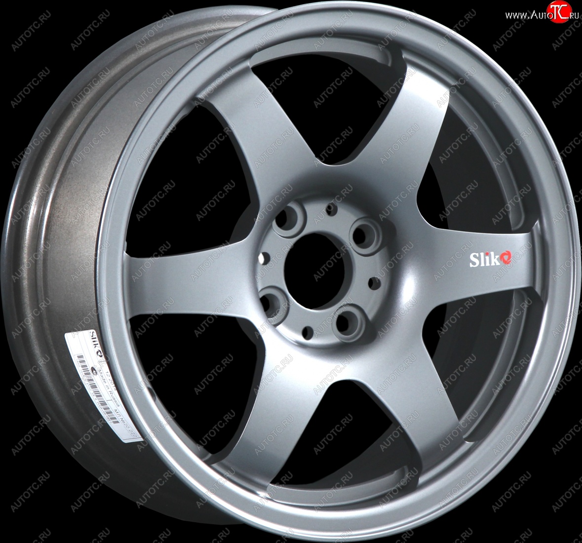 7 899 р. Кованый диск Slik Classik 6x15 (Металлик графит матовый) 6.5x15/4-5x98-120 D54.1-72.6   (Цвет: Металлик графит матовый)  с доставкой в г. Чебоксары