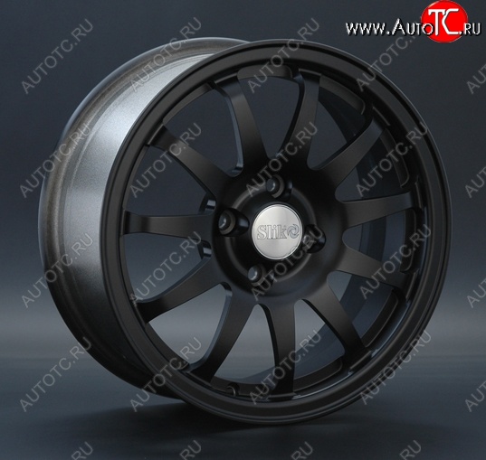 15 249 р. Кованый диск Slik Classik 6.5x15 (Черный глянцевый)   (Цвет: Черный глянцевый)  с доставкой в г. Чебоксары