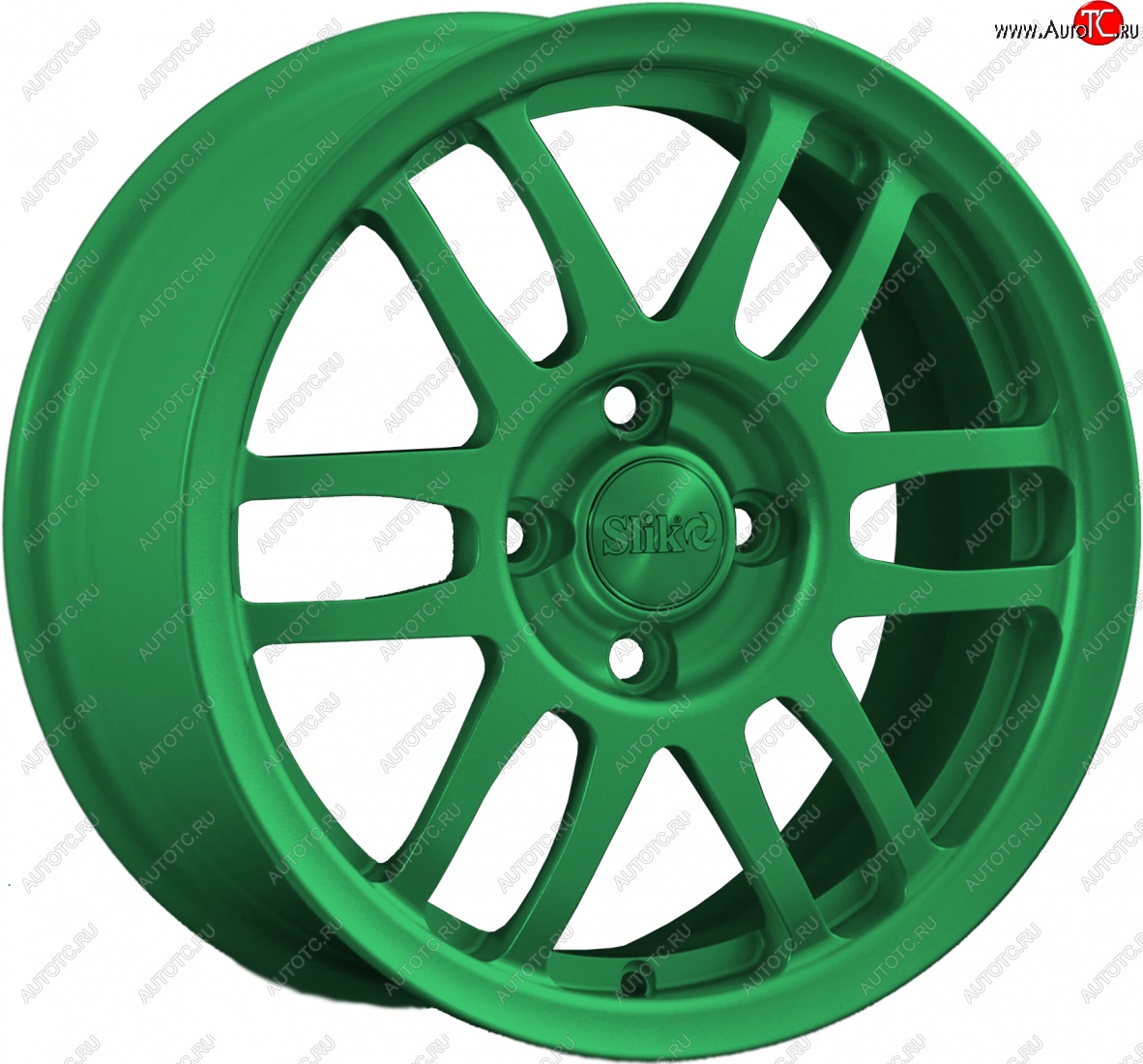 11 899 р. Кованый диск Slik Classik 6.5x15 (Зеленый)   (Цвет: Зеленый)  с доставкой в г. Чебоксары