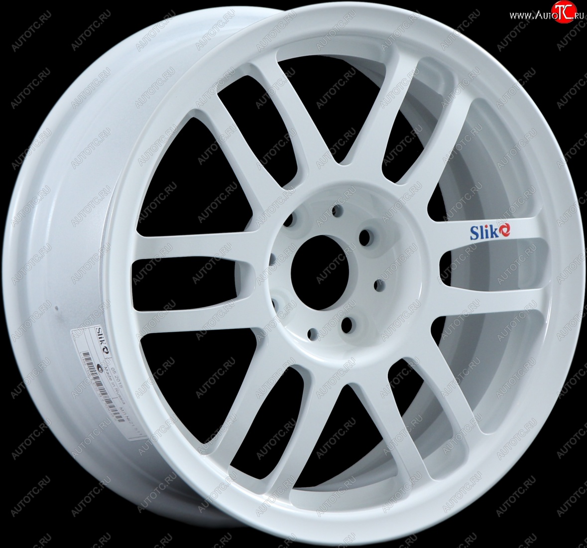 7 899 р. Кованый диск Slik Classik 6.5x15 (Белый)   (Цвет: Белый)  с доставкой в г. Чебоксары