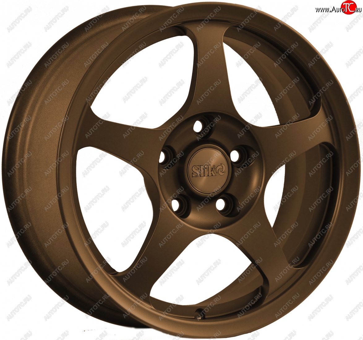 10 999 р. Кованый диск Slik classik R16x6.5 Коньячная бронза. Глянец (BRZCGN) 6.5x16   (Цвет: BRZCGN)  с доставкой в г. Чебоксары