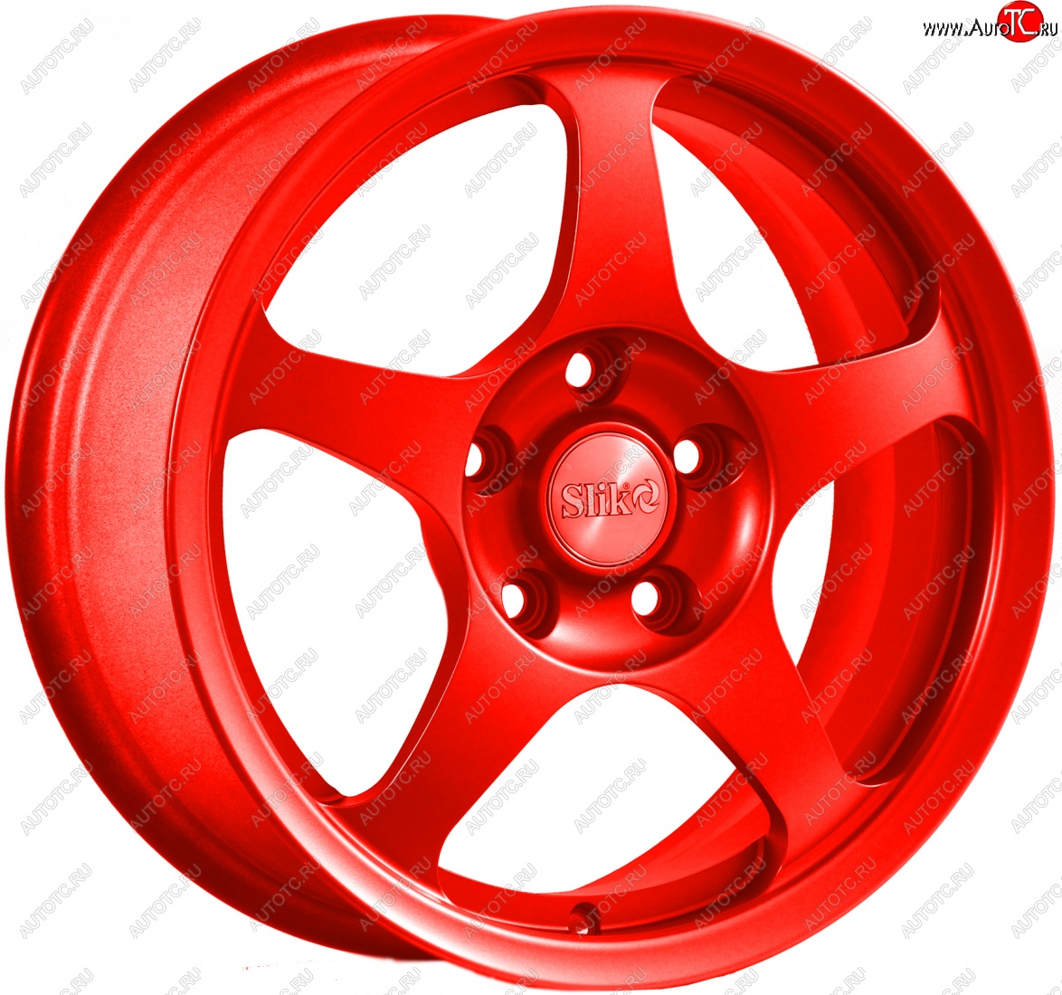 10 999 р. Кованый диск Slik classik R16x6.5 Candy алый 6.5x16   (Цвет: Candy алый 6.5x16)  с доставкой в г. Чебоксары