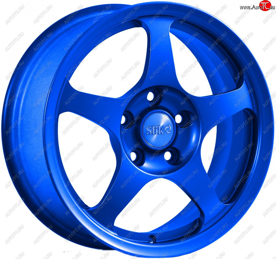 10 999 р. Кованый диск Slik classik R16x6.5 (Candy Blue) синий 6.5x16   (Цвет: Candy Blue)  с доставкой в г. Чебоксары