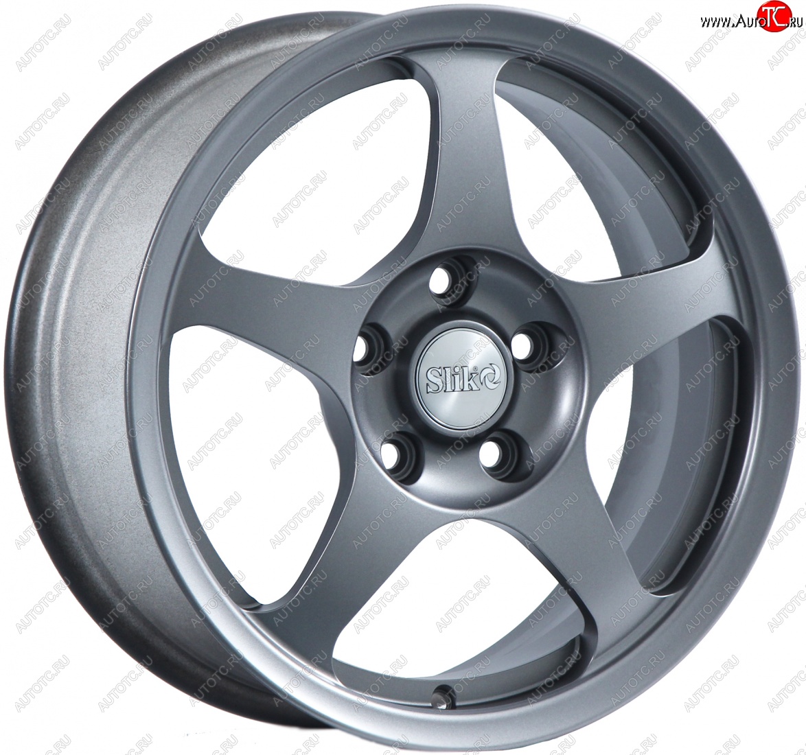 10 699 р. Кованый диск Slik classik R16x6.5 Серебристый тёмный (S25) 6.5x16   (Цвет: S25)  с доставкой в г. Чебоксары