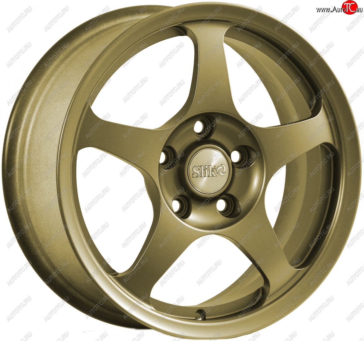 10 999 р. Кованый диск Slik classik R16x6.5 Золото (G) 6.5x16   (Цвет: G)  с доставкой в г. Чебоксары