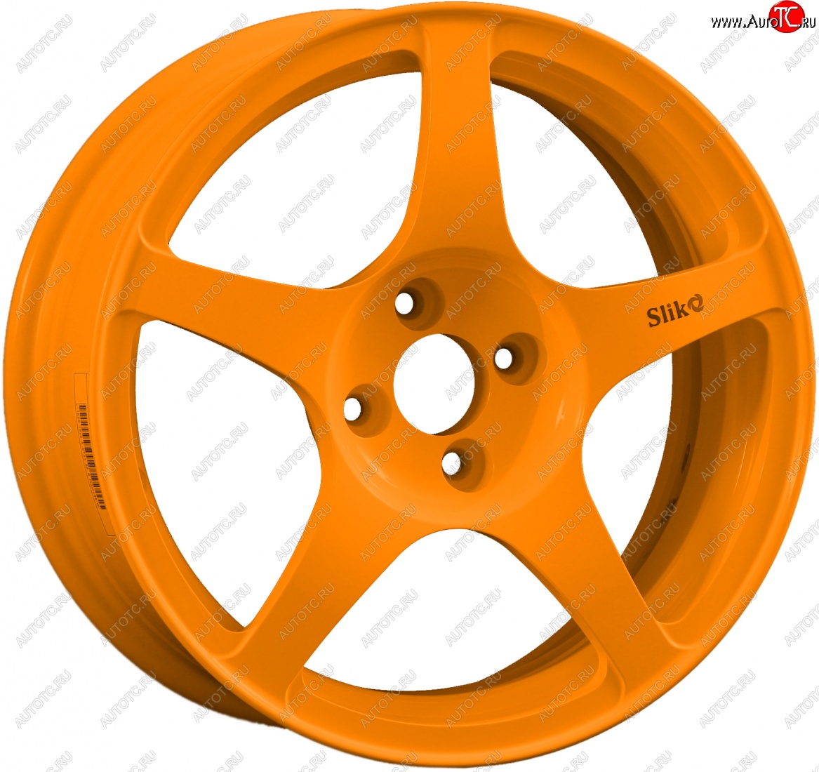 11 049 р. Кованый диск Slik classik R16x6.5 Candy медно-оранжевый глянцевый 6.5x16   (Цвет: Candy медно-оранжевый глянцевый 6.5x16)  с доставкой в г. Чебоксары