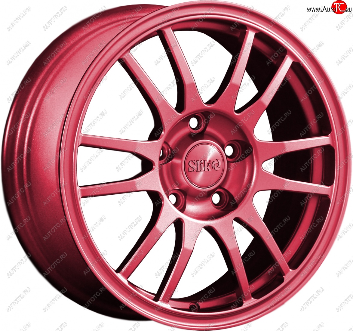 12 949 р. Кованый диск Slik classik R16x6.5 Candy RUBIN рубиновый 6.5x16   (Цвет: Candy RUBIN рубиновый 6.5x16)  с доставкой в г. Чебоксары