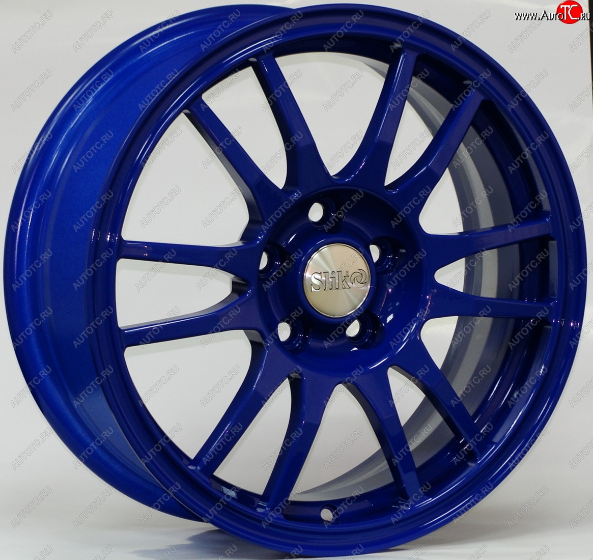 12 949 р. Кованый диск Slik classik R16x6.5 Candy BLUE синий 6.5x16   (Цвет: Candy BLUE синий 6.5x16)  с доставкой в г. Чебоксары