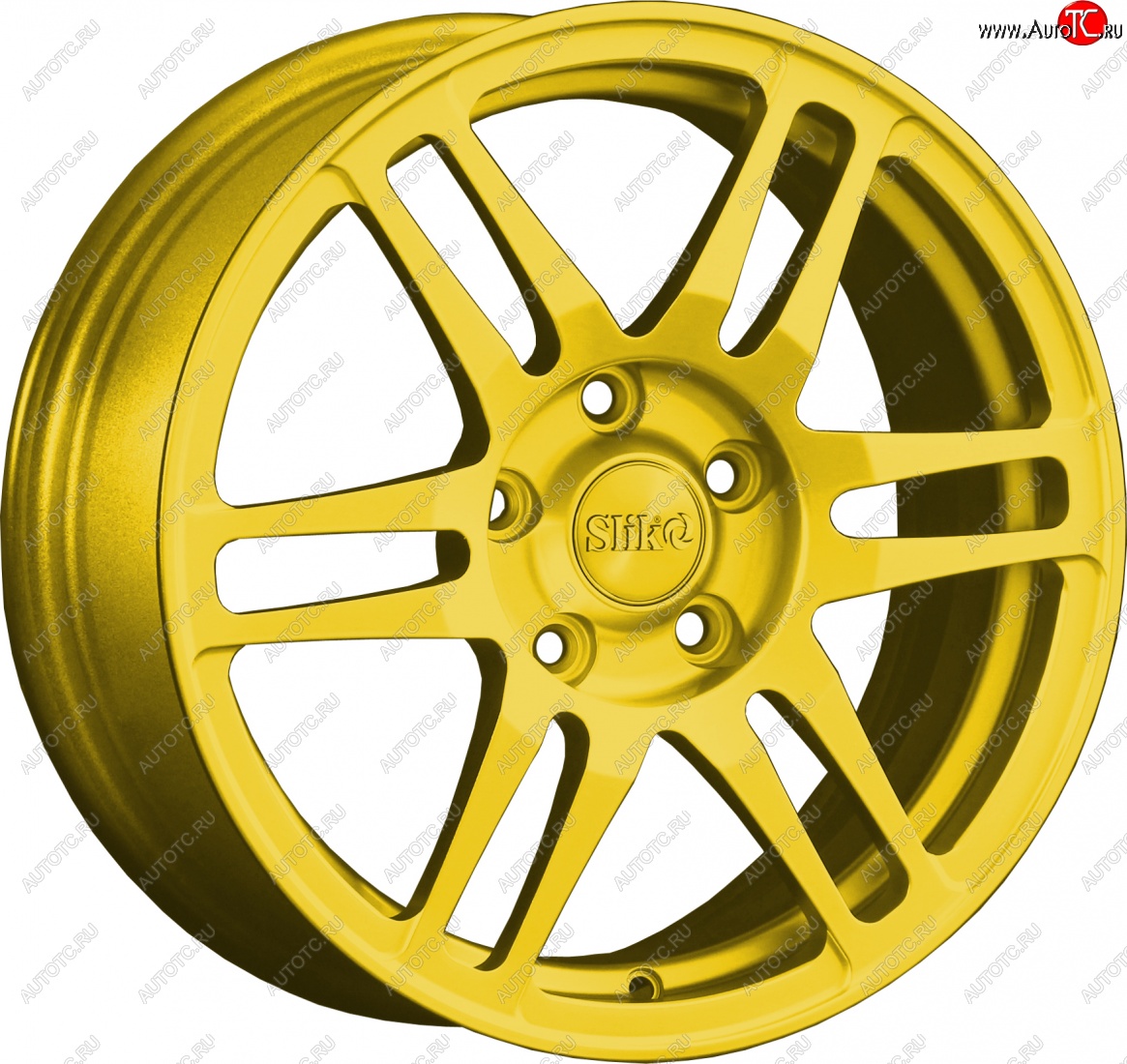 12 949 р. Кованый диск Slik classik R16x6.5 Candy YELLOW ярко-желтый 6.5x16   (Цвет: Candy YELLOW ярко-желтый 6.5x16)  с доставкой в г. Чебоксары