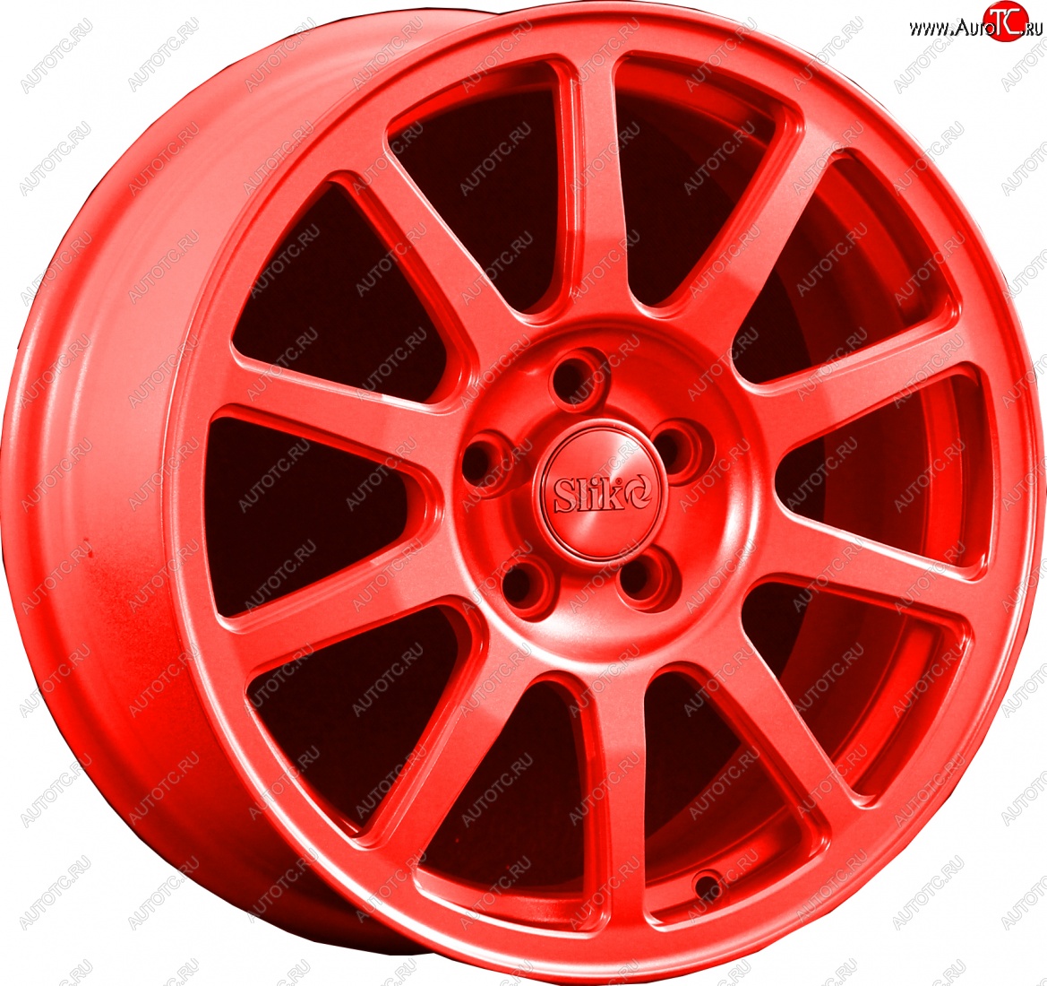 18 999 р. Кованый диск Slik classik R16x6.5 Candy алый 6.5x16   (Цвет: Candy алый 6.5x16)  с доставкой в г. Чебоксары