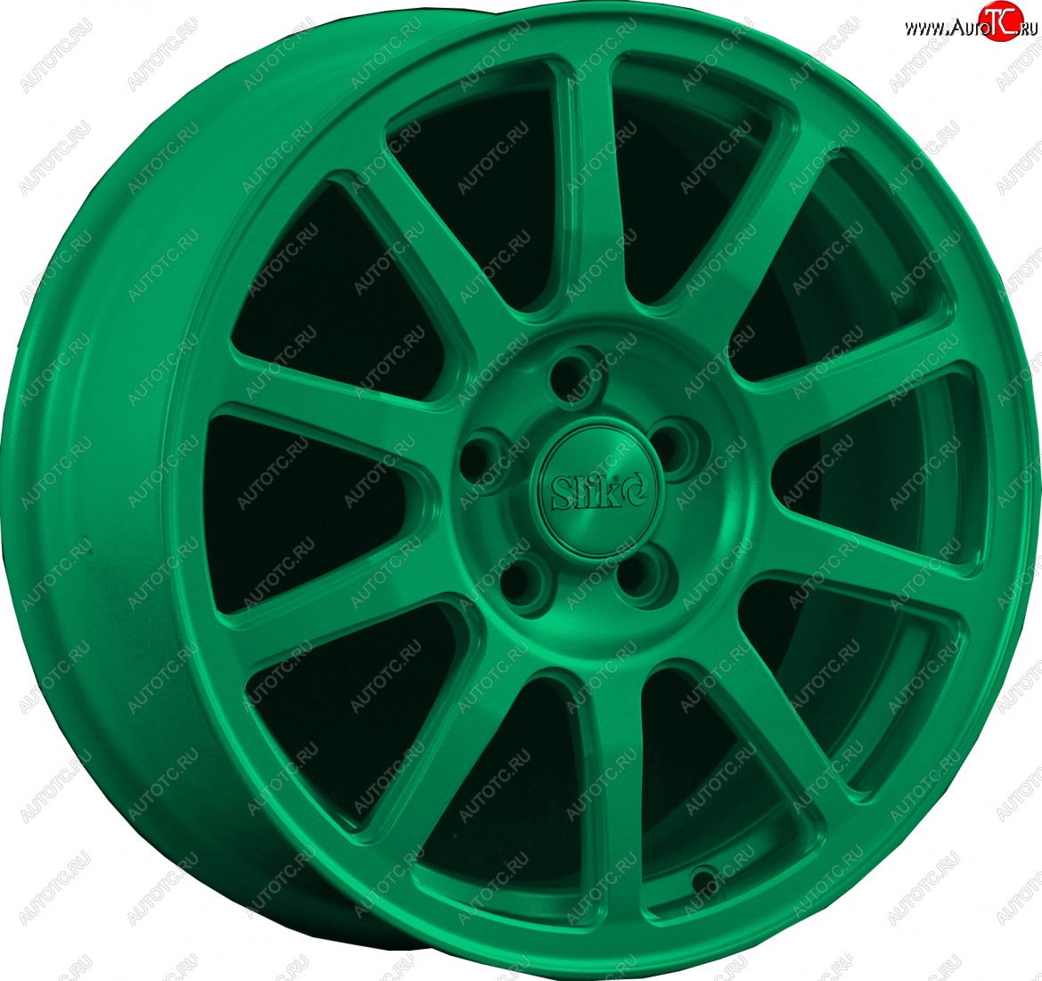 18 999 р. Кованый диск Slik classik R16x6.5 Candy Green изумрудно-зеленый 6.5x16   (Цвет: Candy Green изумрудно-зеленый 6.5x16)  с доставкой в г. Чебоксары